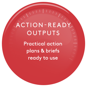Action-ready Outputs