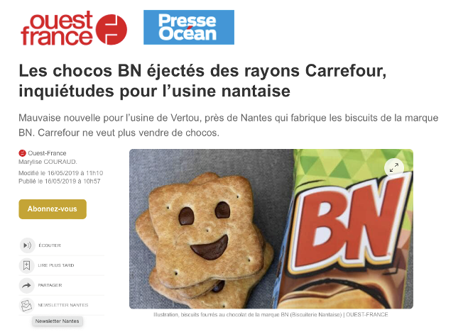 Les chocos BN éjectés des rayons Carrefour, inquiétudes pour l
