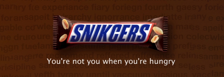 Snickers 'You're you when you're hungry': global brand campaign ever? - brandgym